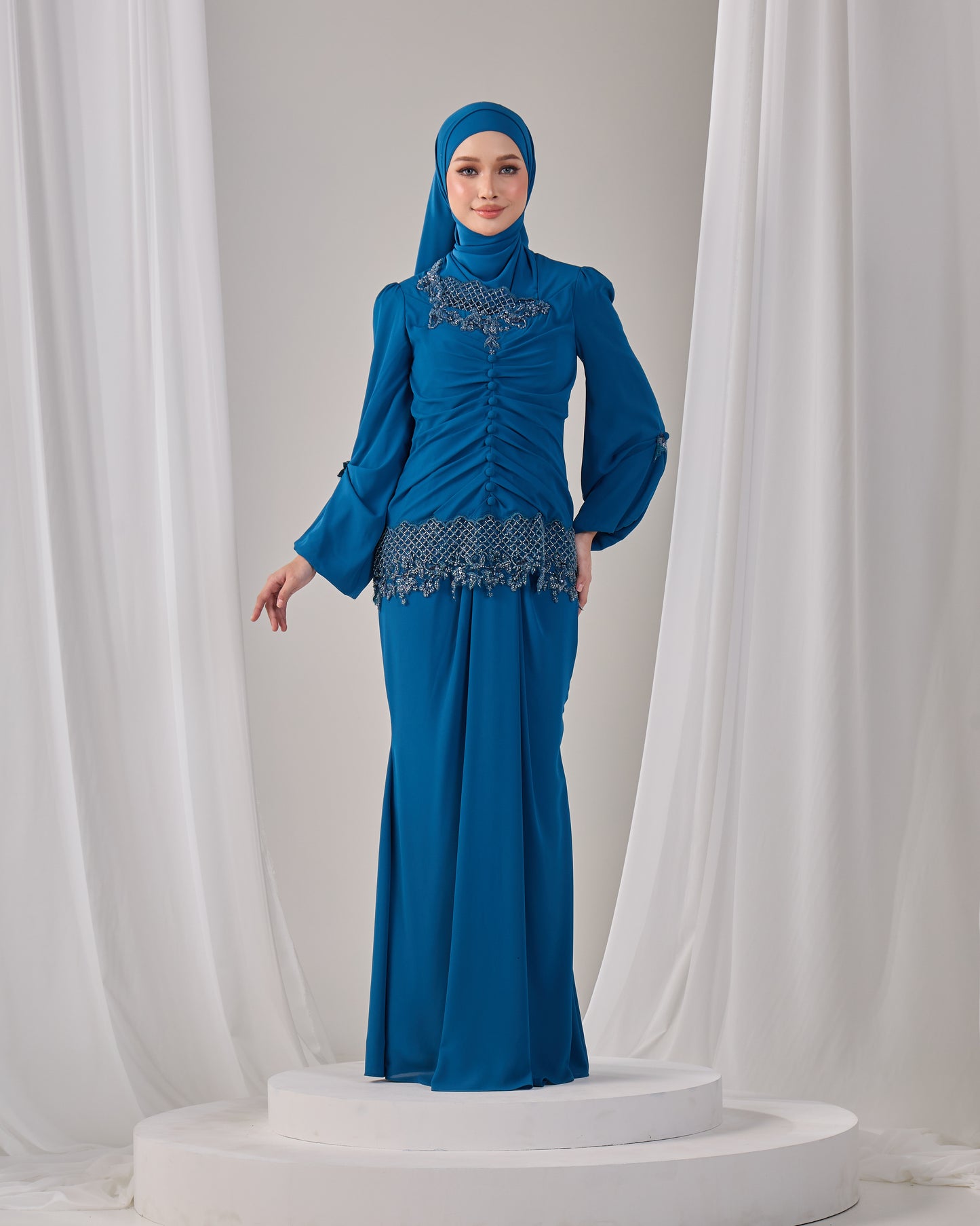 IZZEL KURUNG (TEAL BLUE)