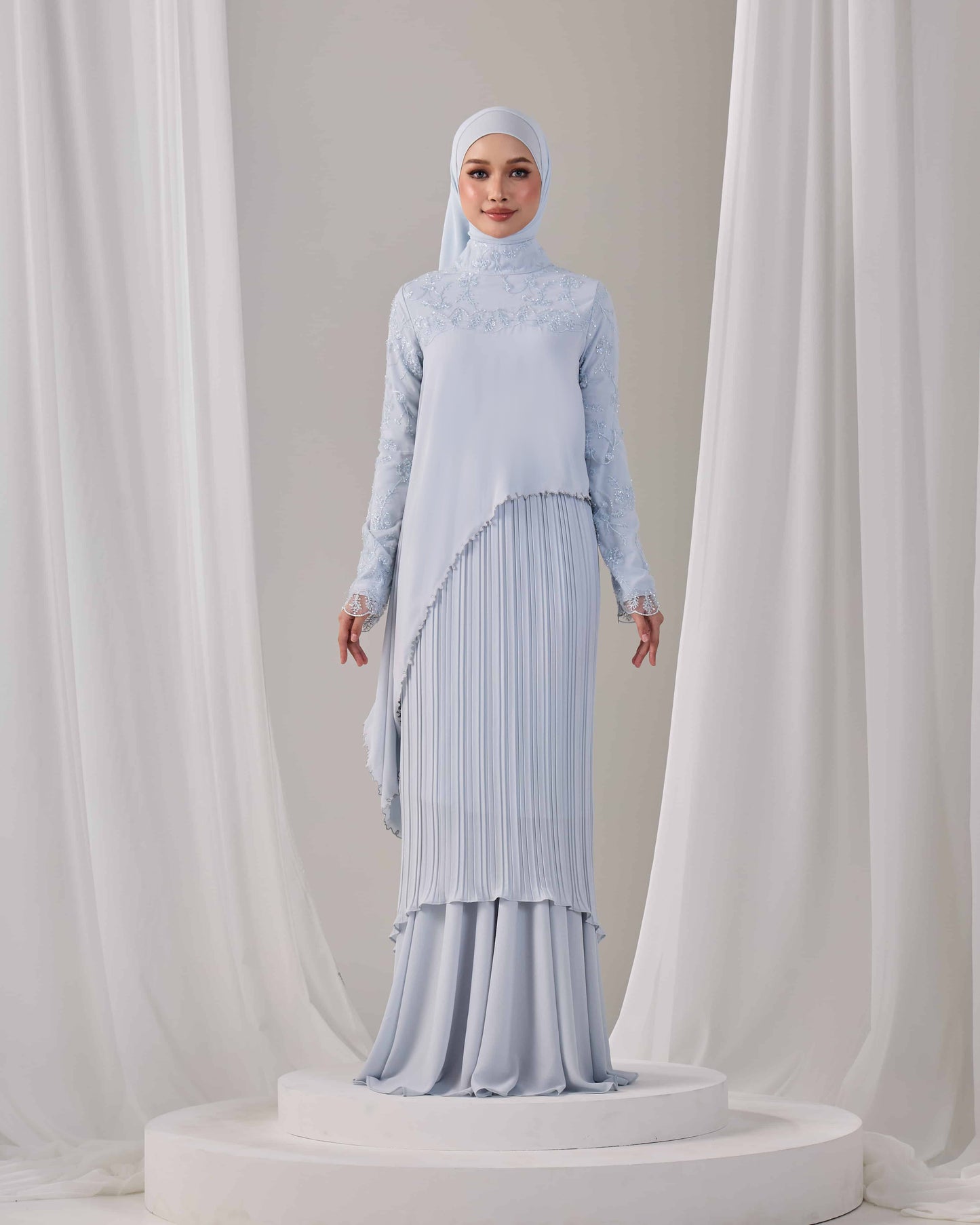 EMARA KURUNG (POWDER BLUE)