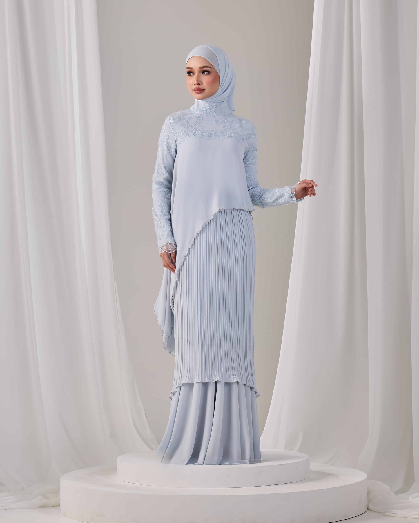 EMARA KURUNG (POWDER BLUE)