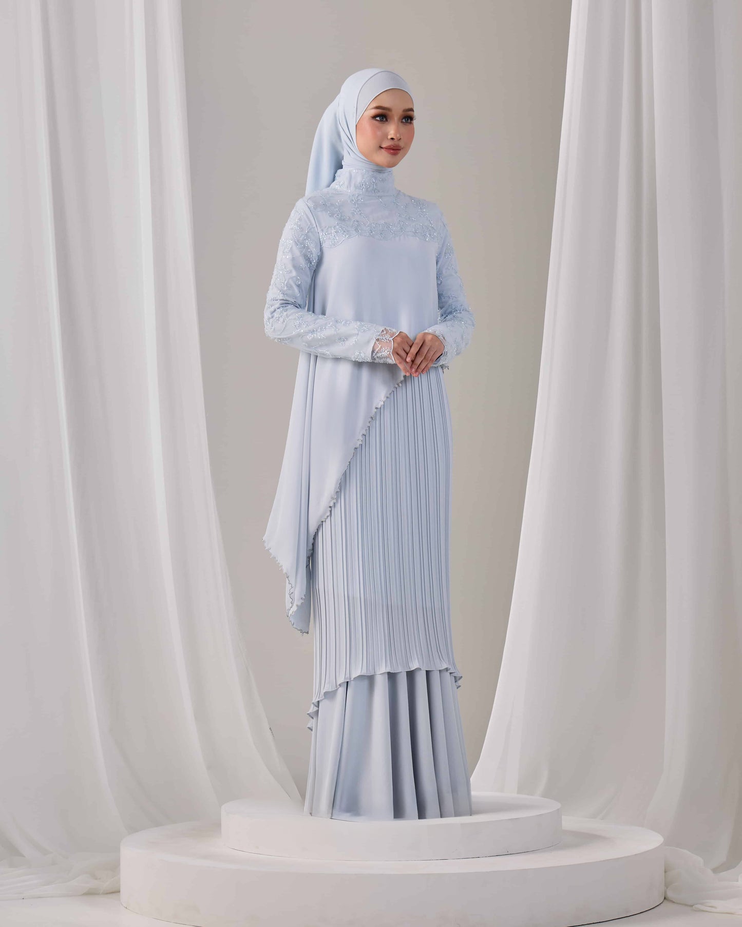 EMARA KURUNG (POWDER BLUE)