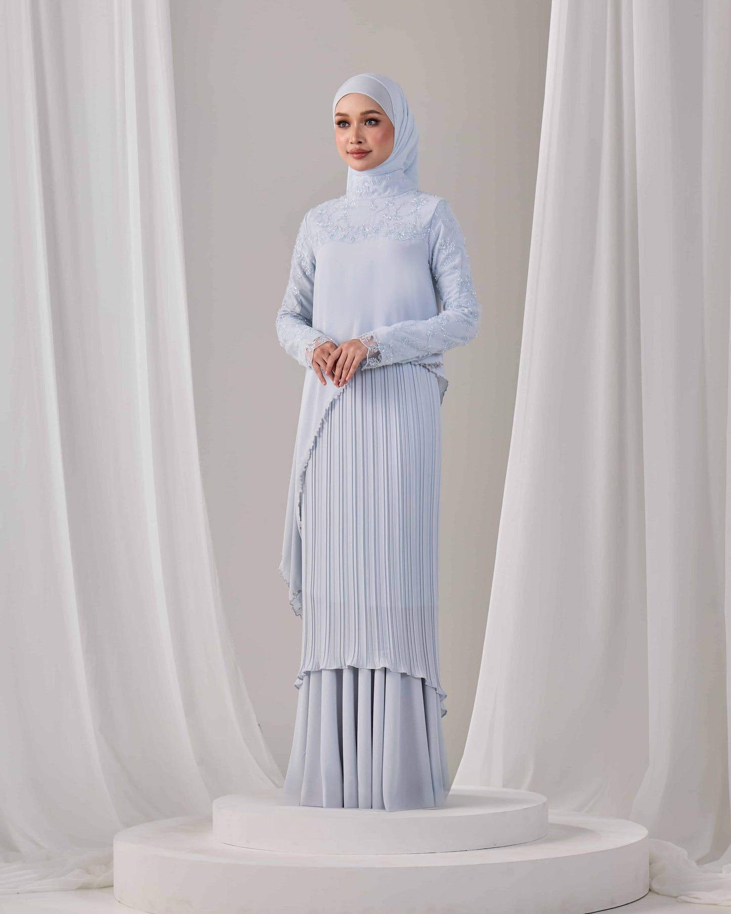 EMARA KURUNG (POWDER BLUE)