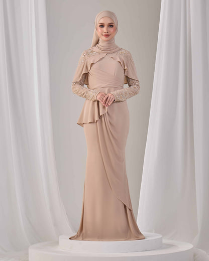 MIREA DRESS (LATTE)
