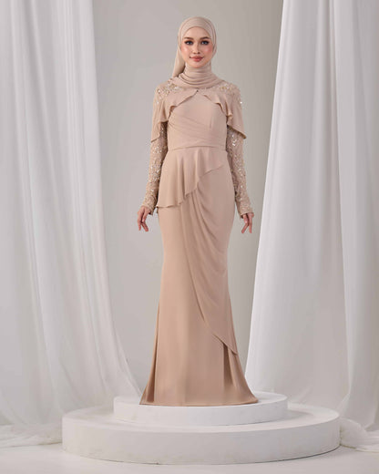 MIREA DRESS (LATTE)