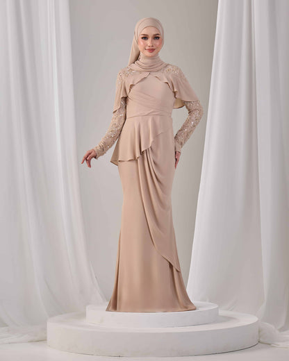 MIREA DRESS (LATTE)