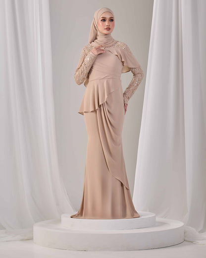 MIREA DRESS (LATTE)