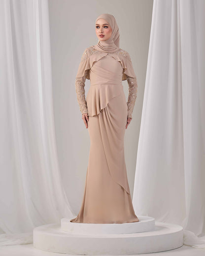 MIREA DRESS (LATTE)