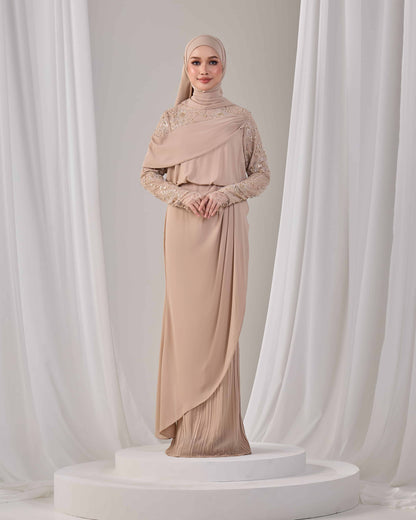 EMERY DRESS (LATTE)