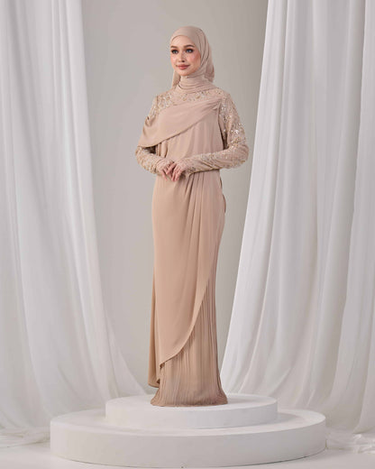 EMERY DRESS (LATTE)