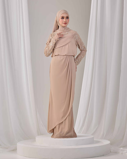 EMERY DRESS (LATTE)