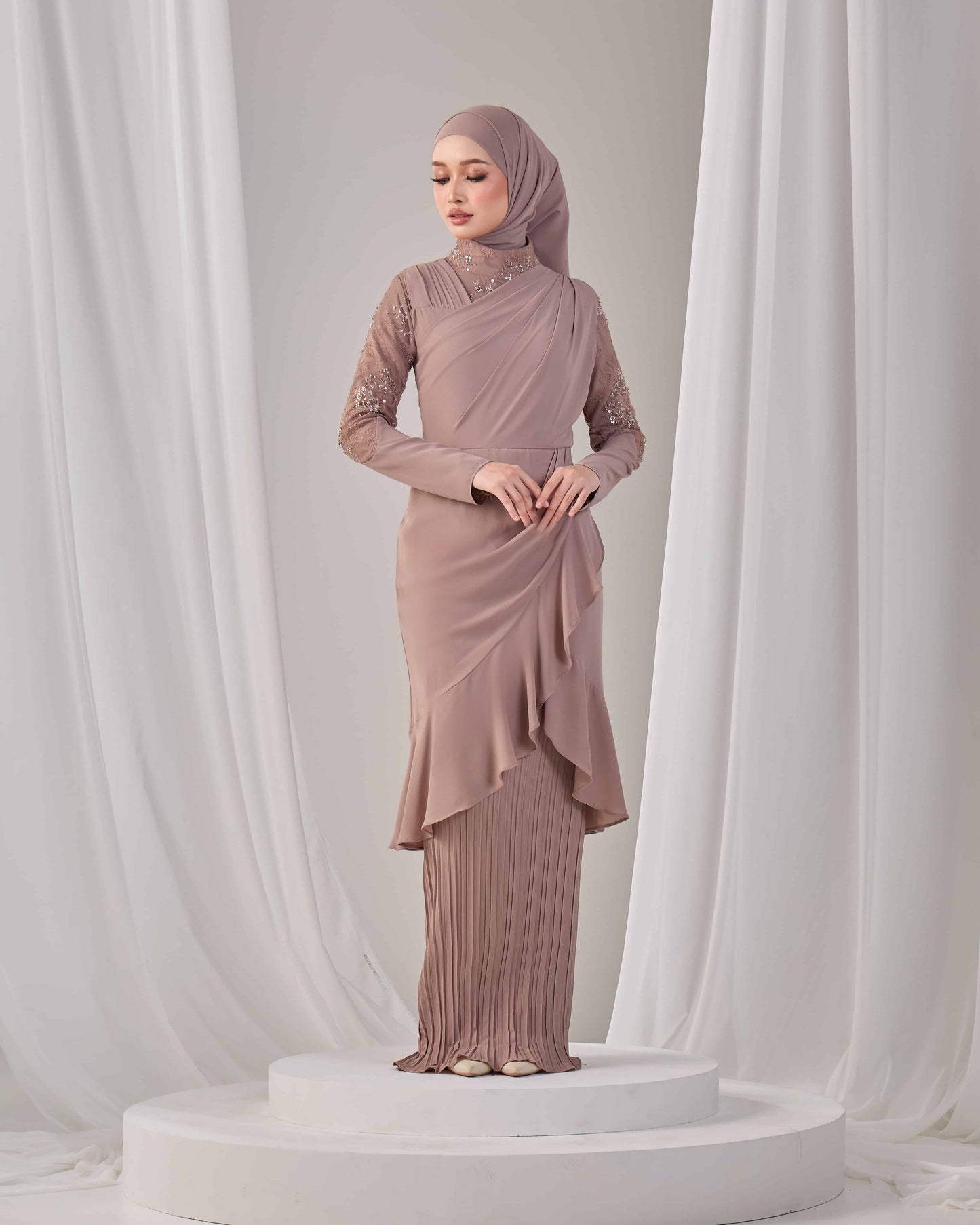 RAELYN DRESS (KHAKI)