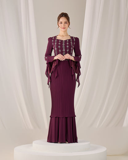 MINOR DEFECT KYLIE KURUNG (PURPLE PLUM)