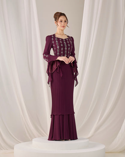 MINOR DEFECT KYLIE KURUNG (PURPLE PLUM)