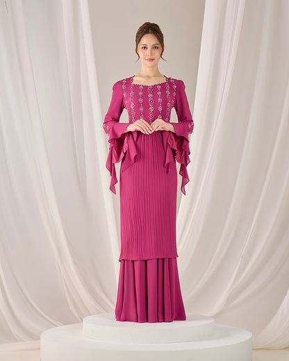 MINOR DEFECT KYLIE KURUNG (DARK FUCHSIA)