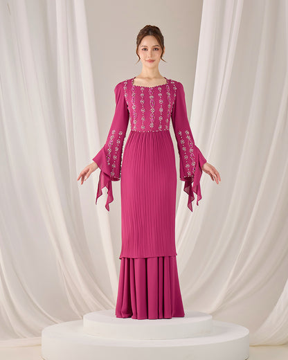 MINOR DEFECT KYLIE KURUNG (DARK FUCHSIA)