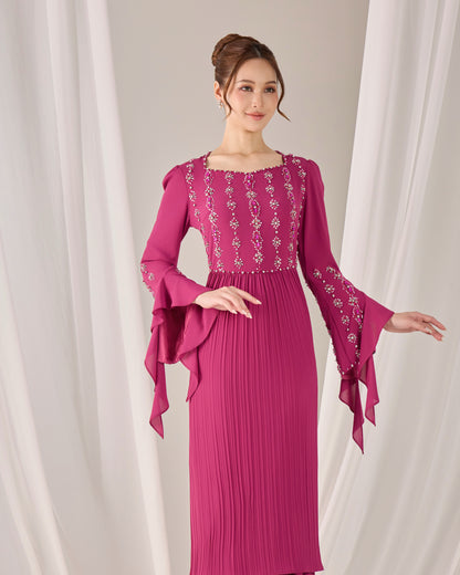 MINOR DEFECT KYLIE KURUNG (DARK FUCHSIA)