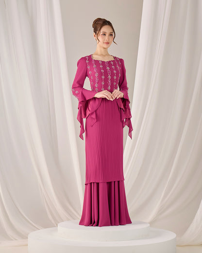 MINOR DEFECT KYLIE KURUNG (DARK FUCHSIA)