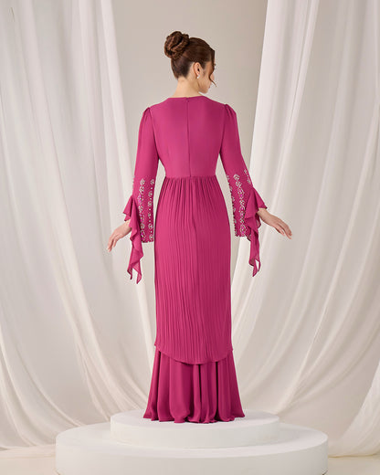 MINOR DEFECT KYLIE KURUNG (DARK FUCHSIA)