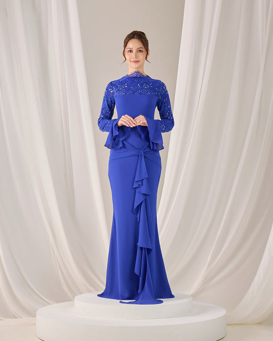 MINOR DEFECT FREYA DRESS (ROYAL BLUE)