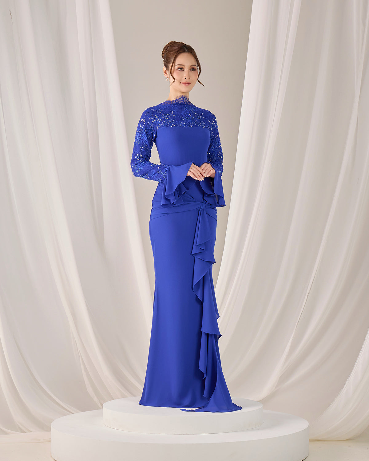 MINOR DEFECT FREYA DRESS (ROYAL BLUE)