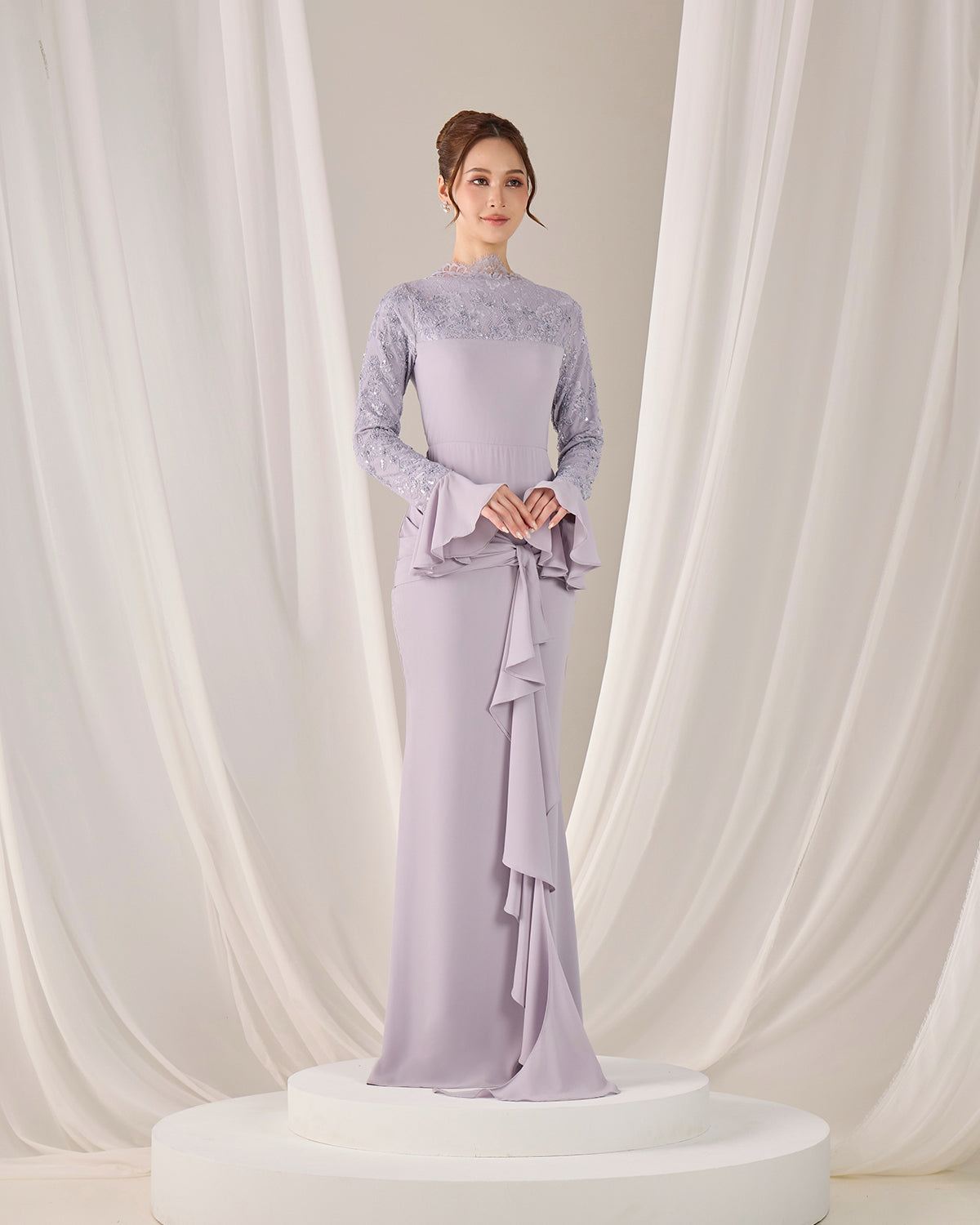 MINOR DEFECT FREYA DRESS (MAUVE)