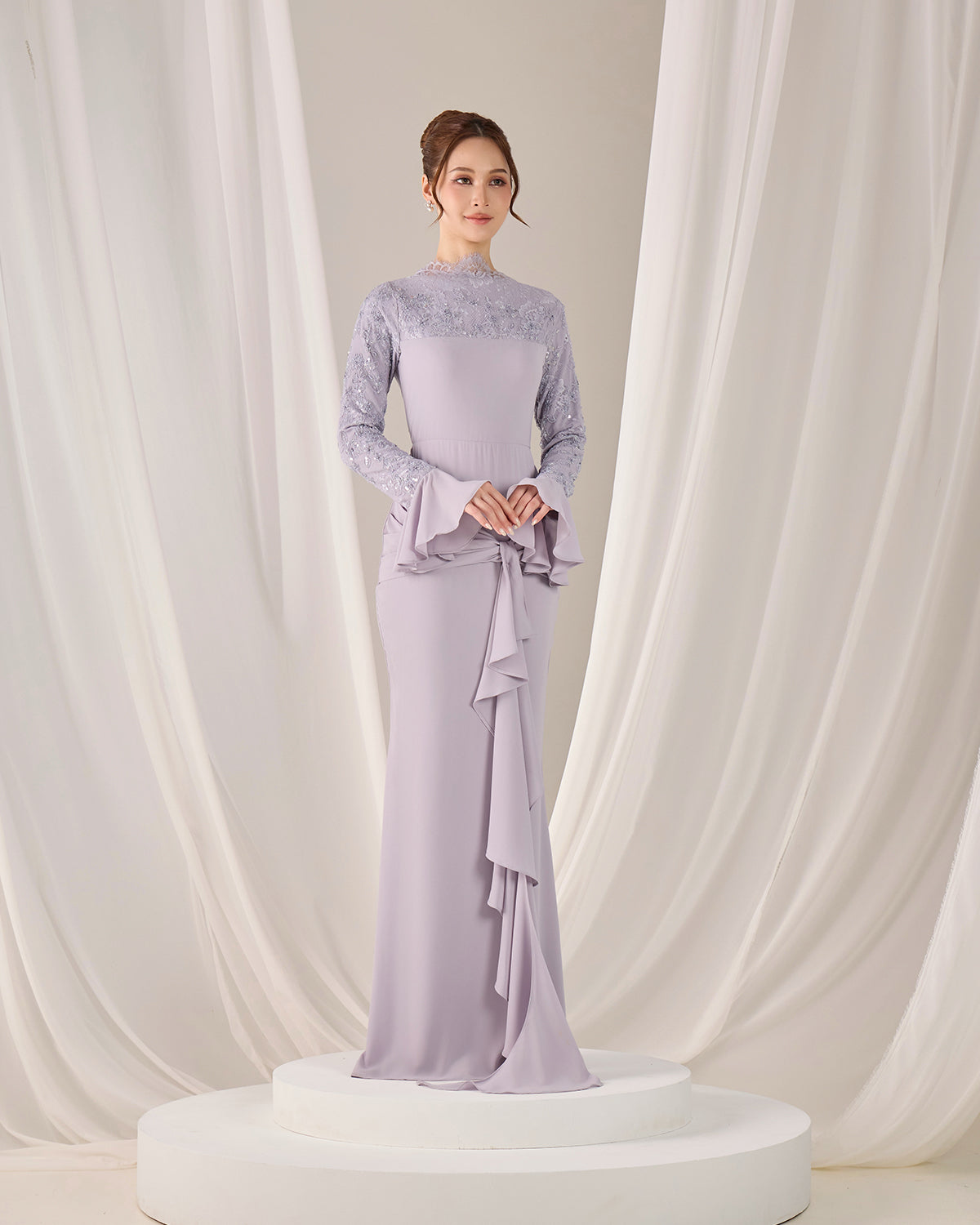 MINOR DEFECT FREYA DRESS (MAUVE)