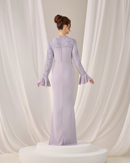 FREYA DRESS (MAUVE)