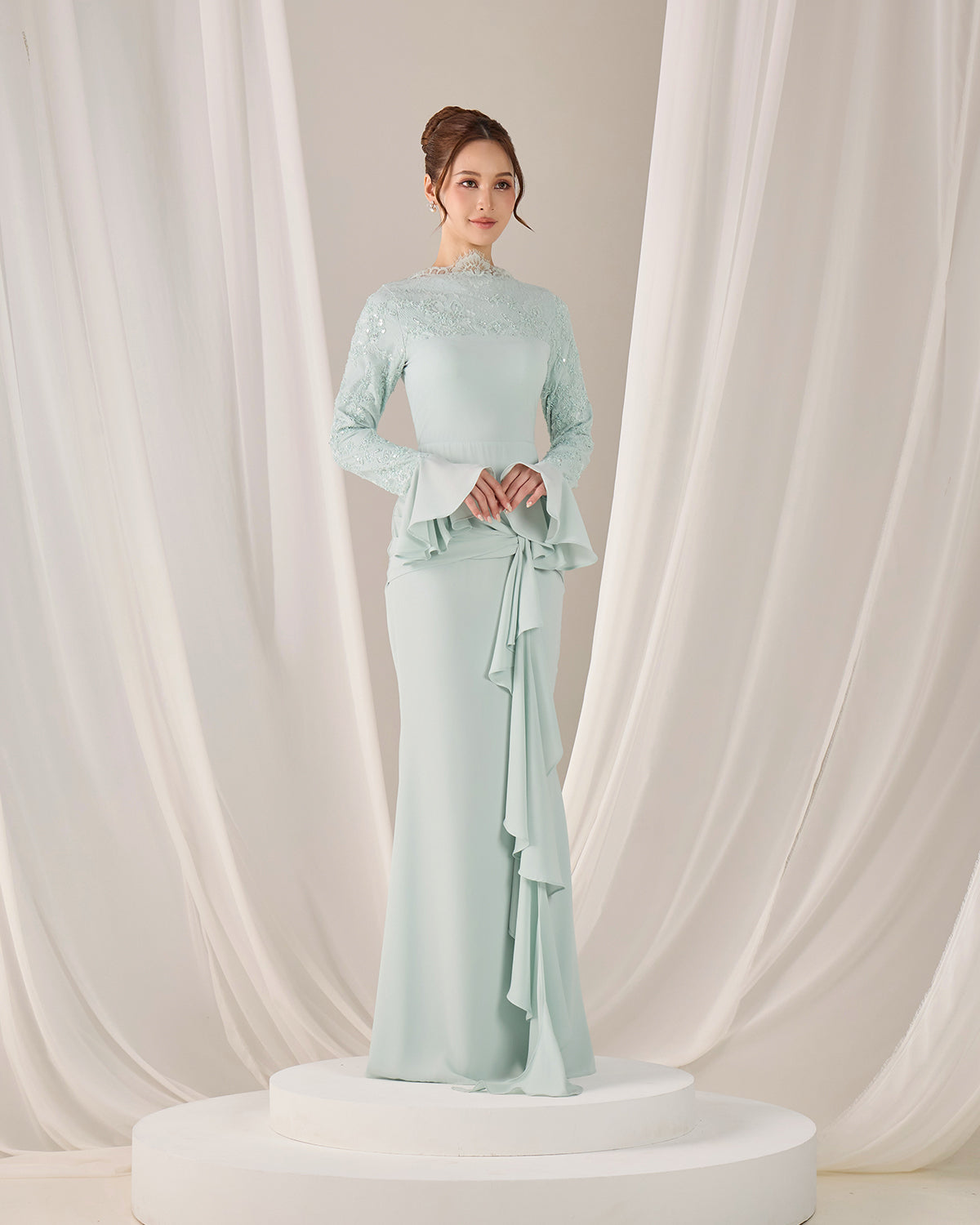 FREYA DRESS (MINT GREEN)
