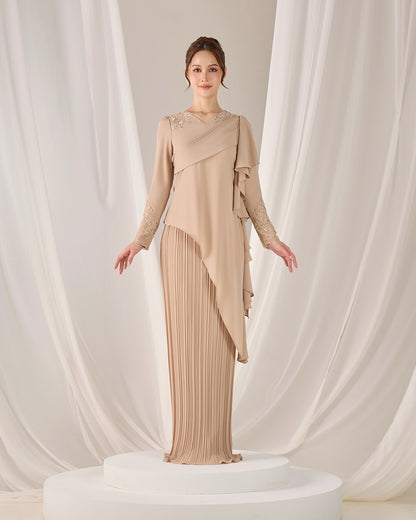 ADALINE DRESS (LATTE)