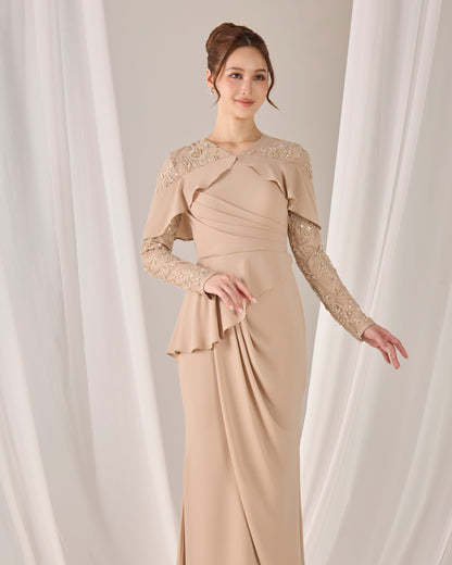 MIREA DRESS (LATTE)
