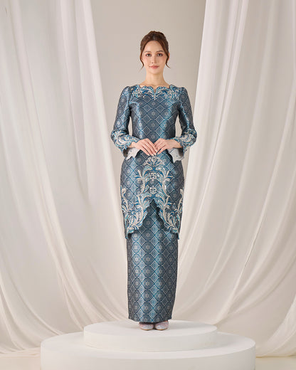NOIR KURUNG (TEAL BLUE)