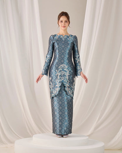 NOIR KURUNG (TEAL BLUE) PRE ORDER