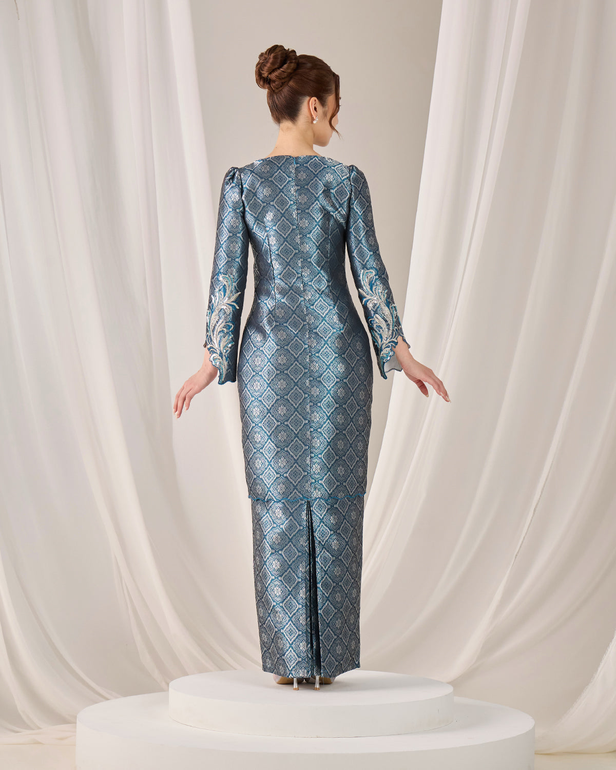 NOIR KURUNG (TEAL BLUE) PRE ORDER