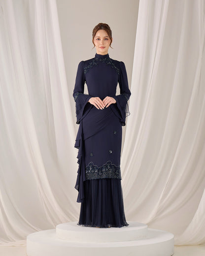 HAYLIE KURUNG (NAVY BLUE)