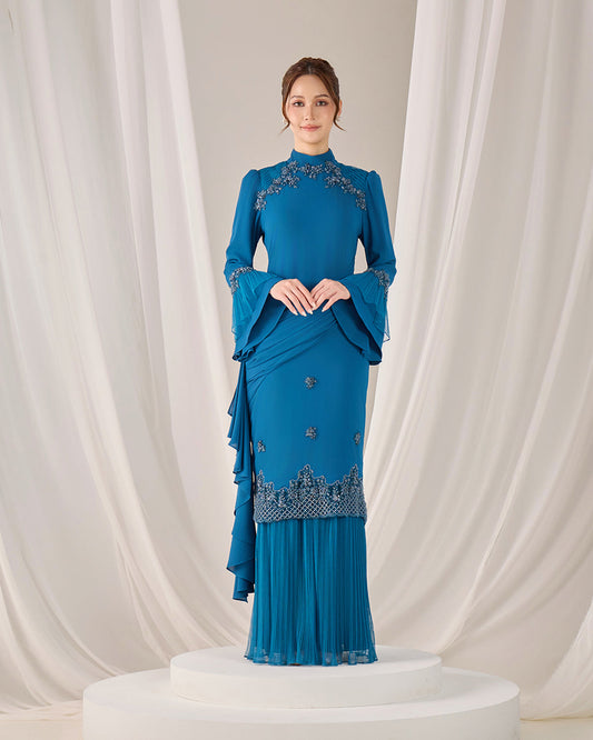 HAYLIE KURUNG (TEAL BLUE)