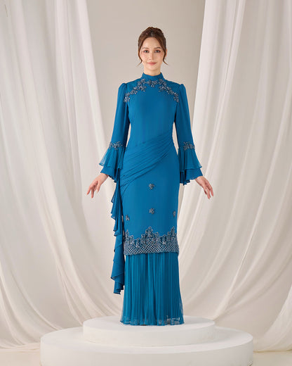 HAYLIE KURUNG (TEAL BLUE)