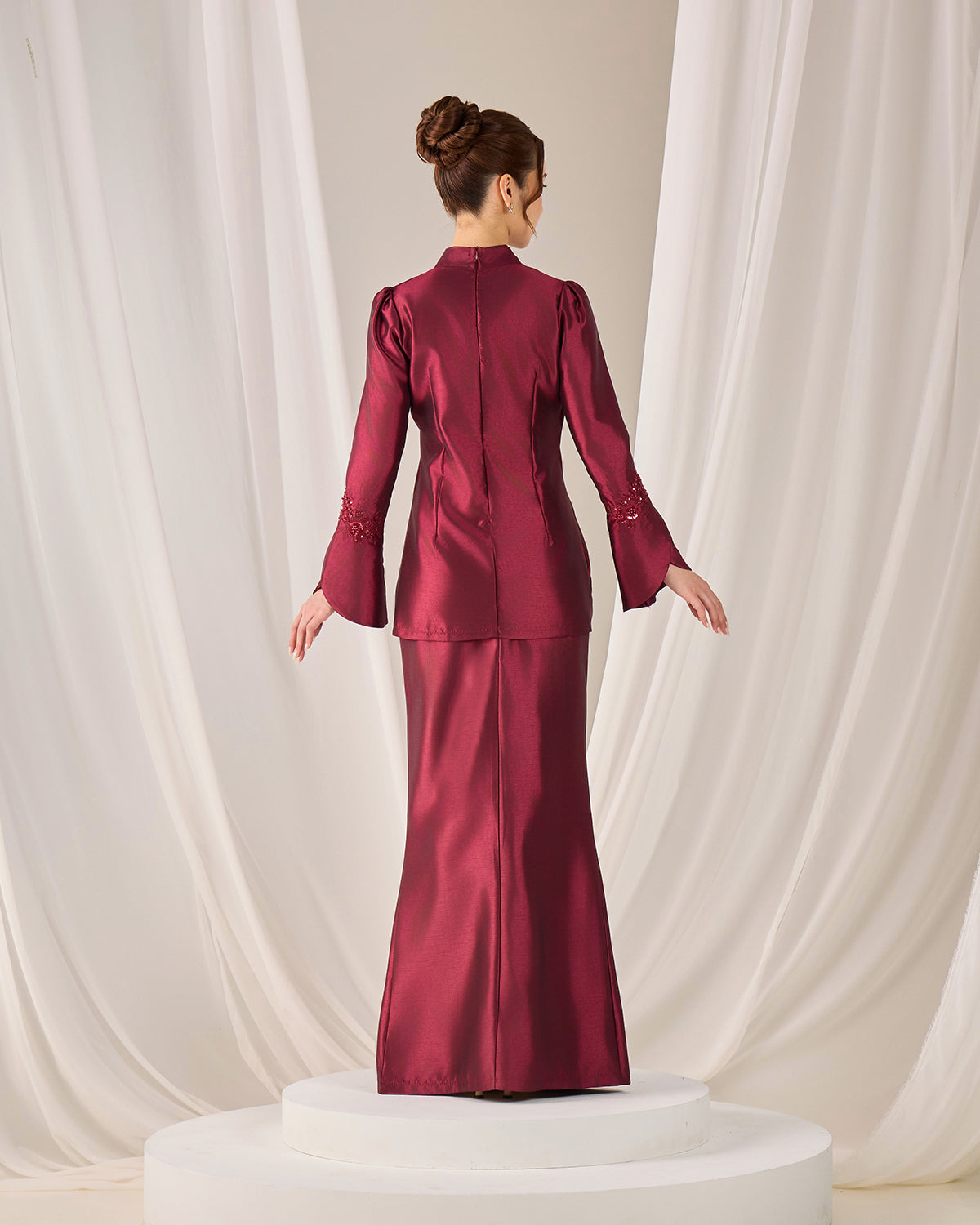 KALILA KURUNG (BURGUNDY)