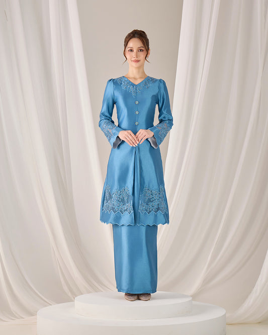 SERAYA KURUNG (DIAMOND TEAL BLUE)
