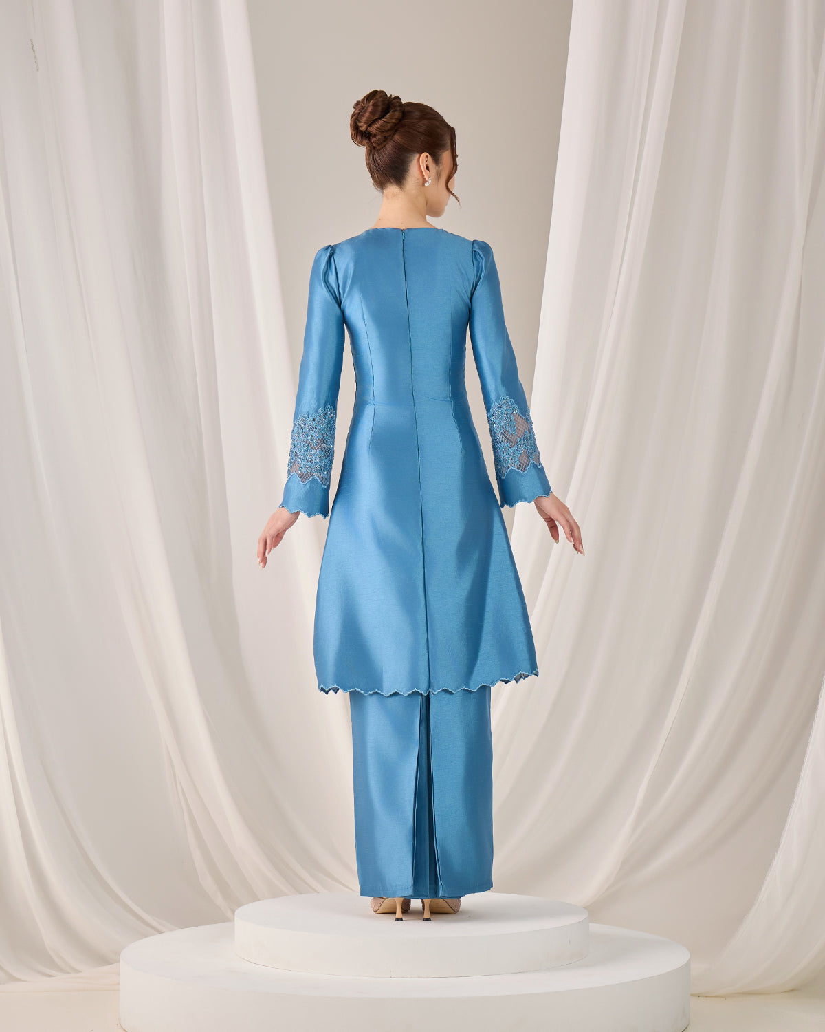 SERAYA KURUNG (DIAMOND TEAL BLUE)