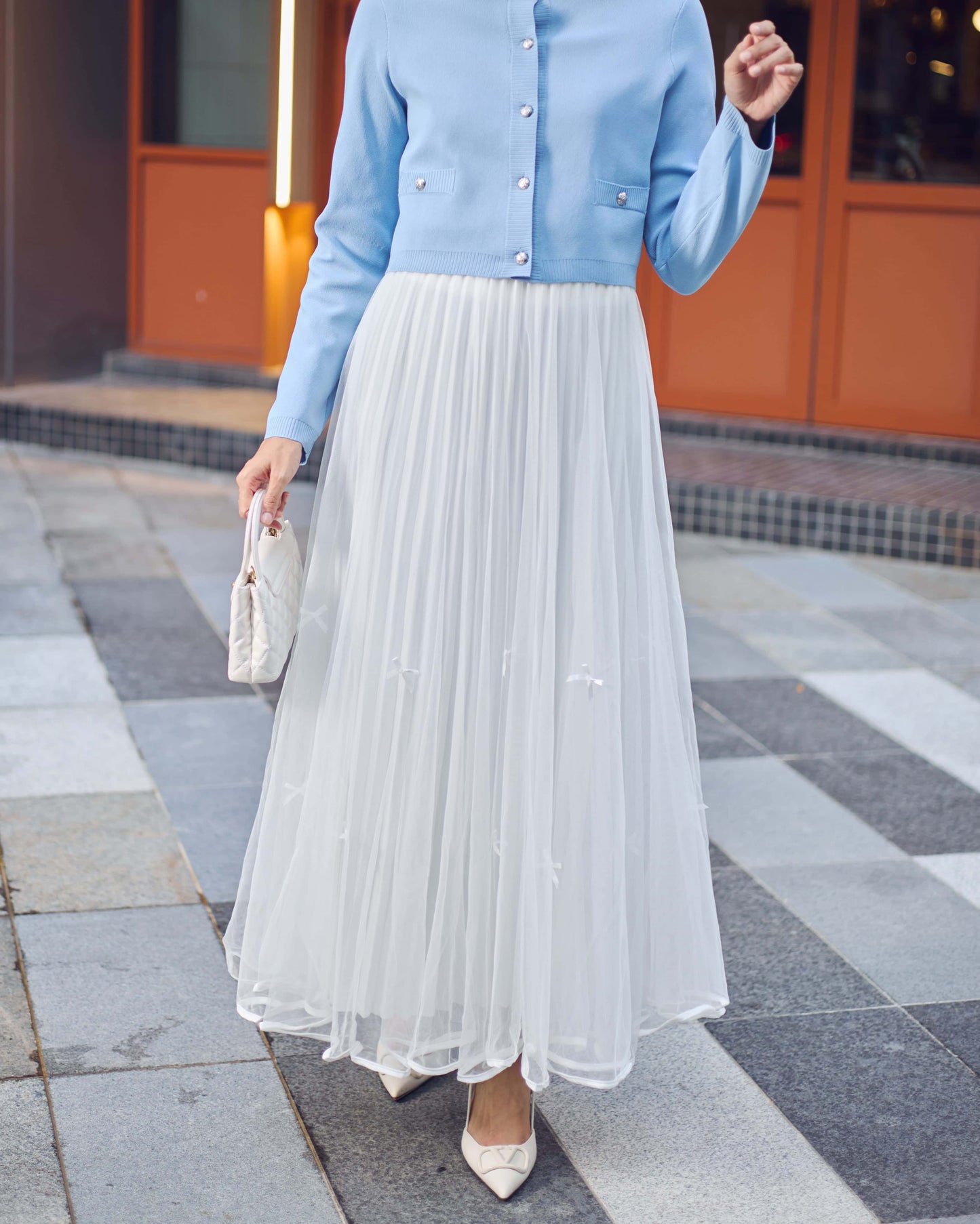 LA COQUETTE SKIRT (OFF WHITE)