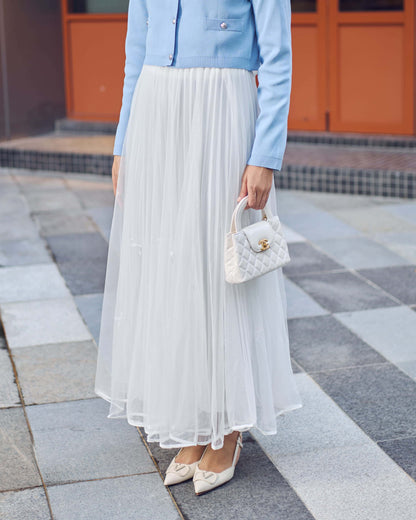 LA COQUETTE SKIRT (OFF WHITE)