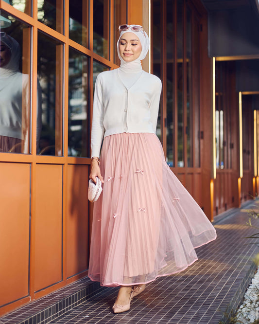 LA COQUETTE SKIRT (SALMON)