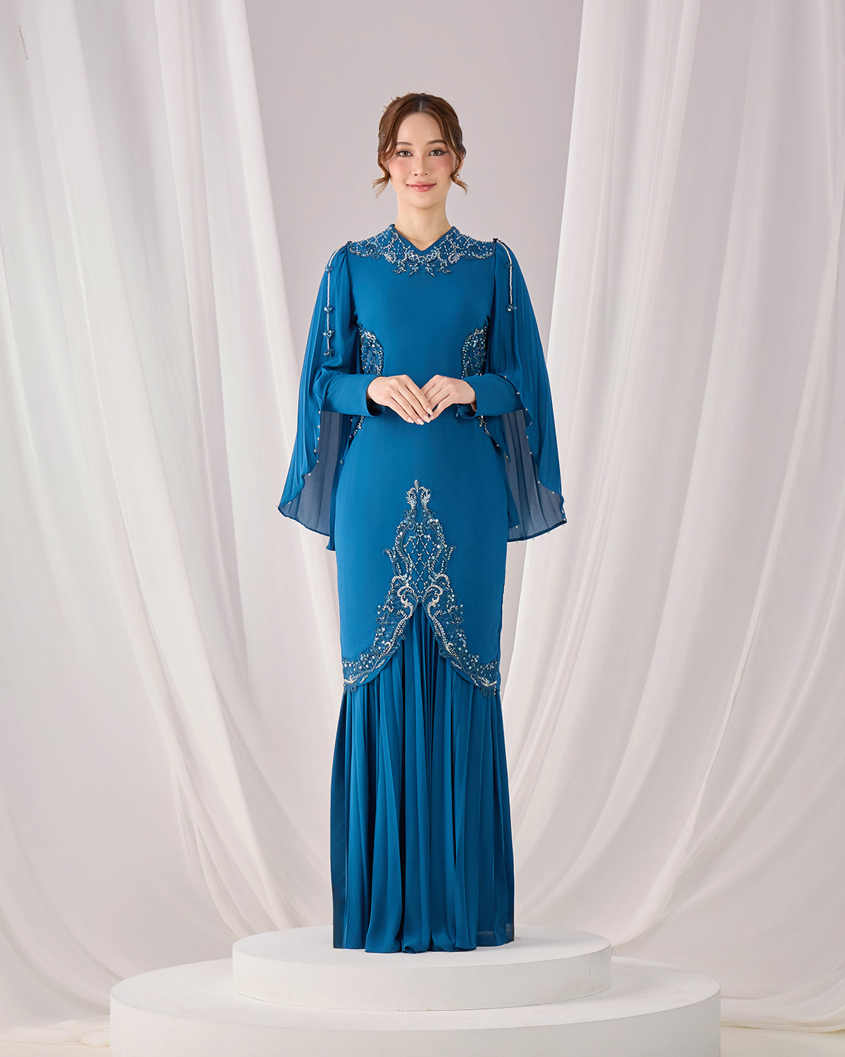 JANNE KURUNG (TEAL BLUE)