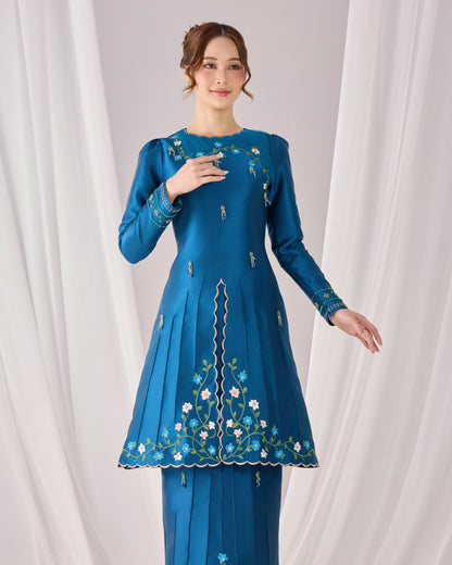 ZAYYA KURUNG (TEAL BLUE)