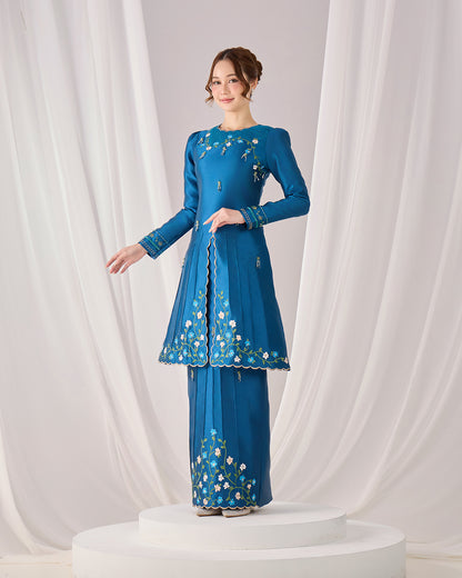 ZAYYA KURUNG (TEAL BLUE)