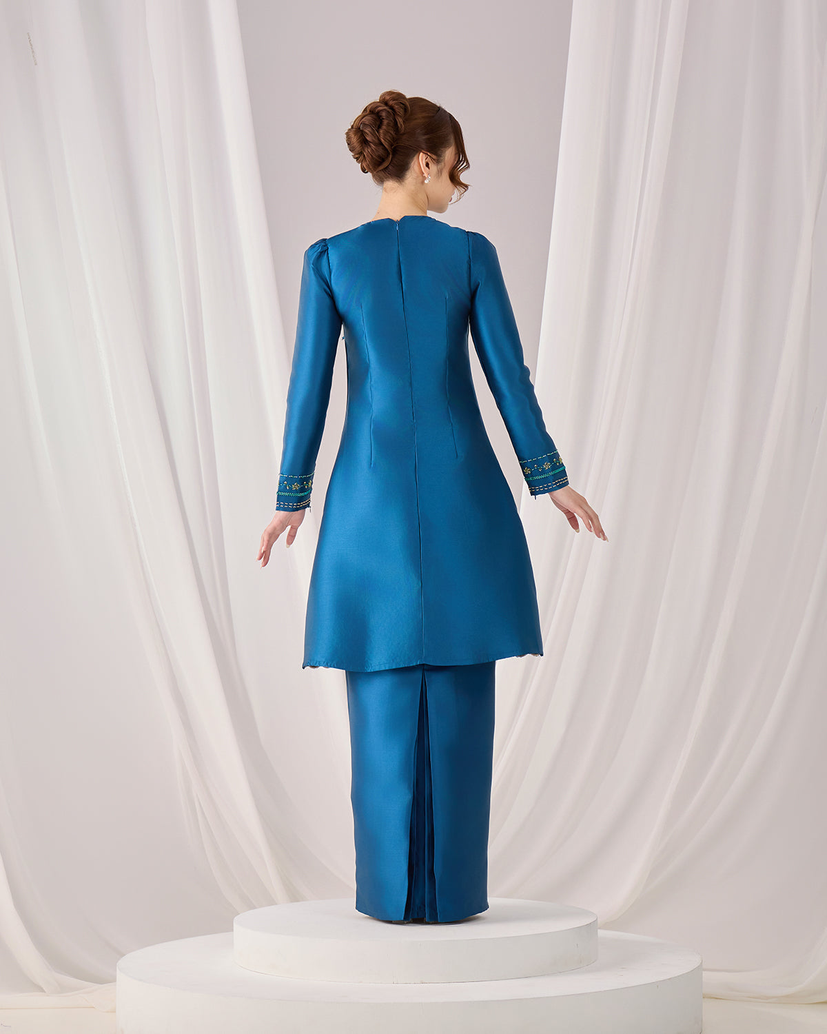 ZAYYA KURUNG (TEAL BLUE)
