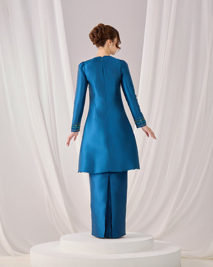 ZAYYA KURUNG (TEAL BLUE)