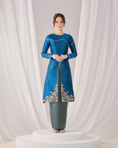 KYANA  KURUNG (TEAL BLUE)