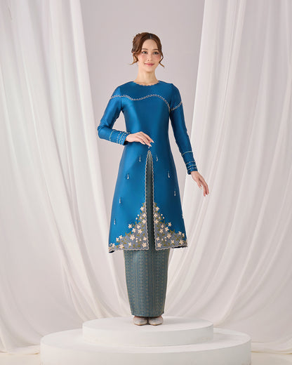 KYANA  KURUNG (TEAL BLUE)
