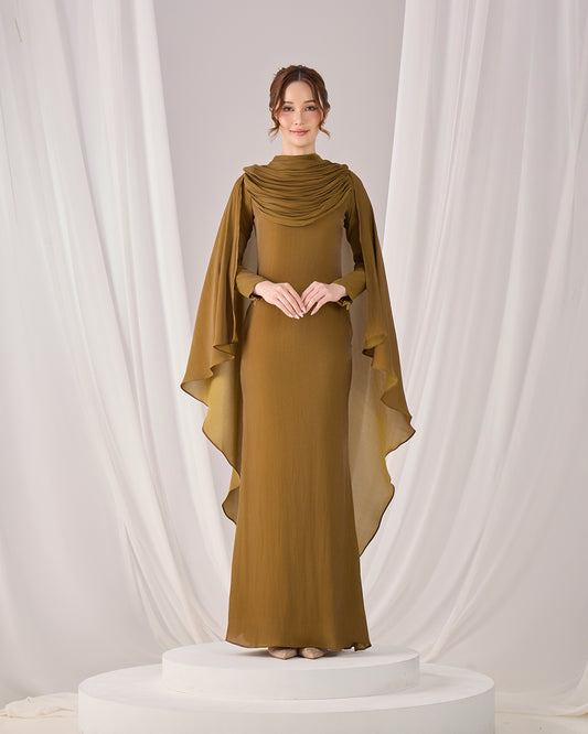 ARLENA DRESS (ARMY GREEN)