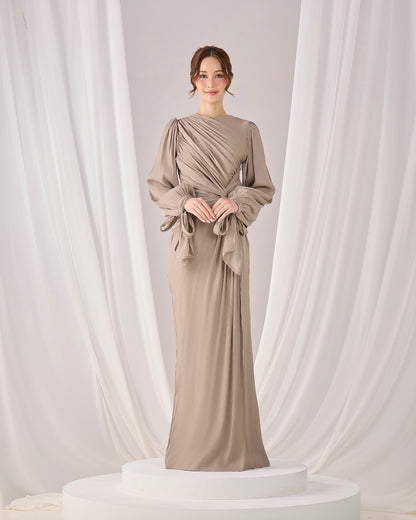 MAHRA DRESS (GREY)